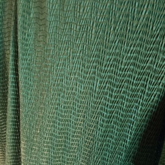 Kim Roger's Green Polyester Top - Picture 5 of 6